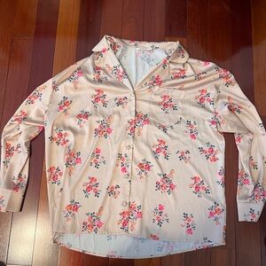 WAYF flowered blouse